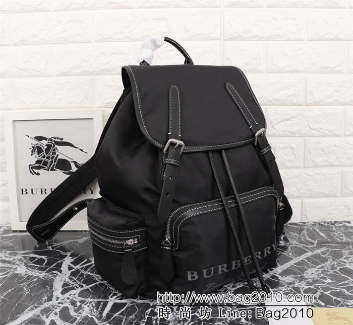 BURBERRY巴寶莉 軍旅背包 品牌典藏 軍風包款 情侶款雙肩包 6662  Bhq1237